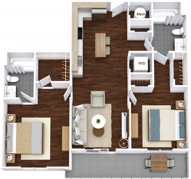 719 NE 83rd Terrace Studio-2 Beds Apartment for Rent - Photo Gallery 57